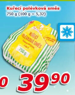Směs kuřecí polévková mražená DZ Klatovy