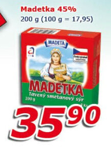 Sýr tavený smetanový Madetka