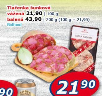 Tlačenka šunková