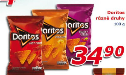 Tortilla chips Doritos