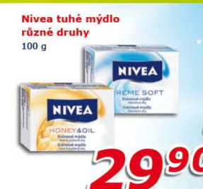 Tuhé mýdlo Nivea