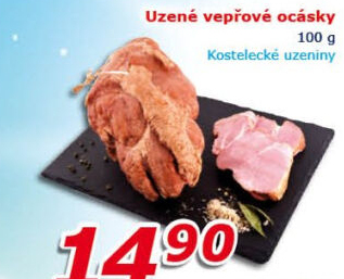 Vepřové ocásky uzené Kostelecké uzeniny