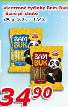Vícezrnné tyčinky Bam Buk AVK