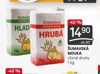 ŠUMAVSKÁ MOUKA různé druhy