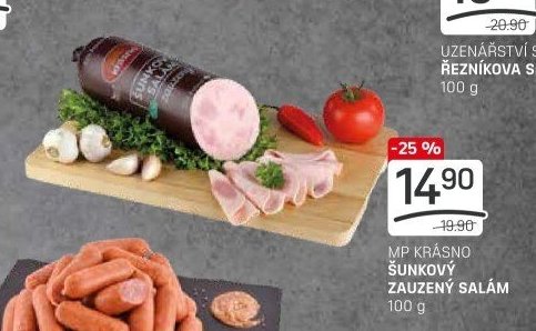 MP KRÁSNO ŠUNKOVÝ ZAUZENÝ SALÁM