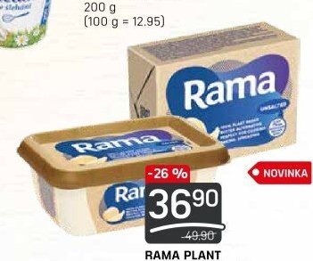 Rama Plant 100% rostlinná alternativa