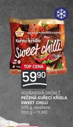 VODŇANSKÁ DRŮBEŽ PEČENÁ KUŘECÍ KŘÍDLA SWEET CHILLI