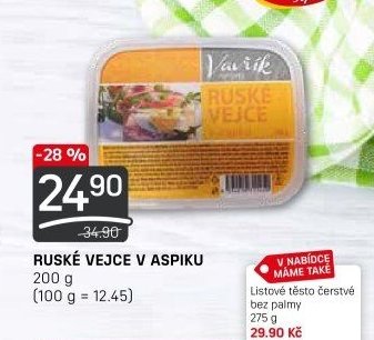 Ruské vejce v aspiku