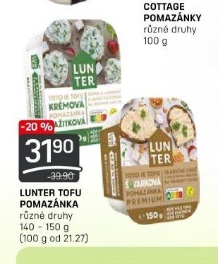 Lunter tofu pomazánka
