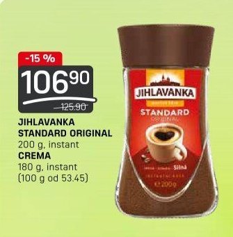 Jihlavanka Standard Original, Crema