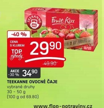Teekanne ovocné čaje