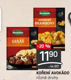 Avokádo Americké brambory