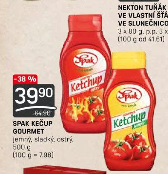 Spak kečup gourmet 500 g