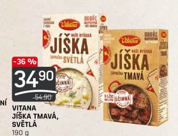 Vitana jíška tmavá, světlá 190 g