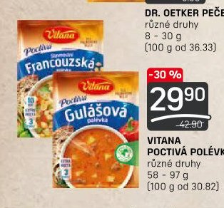 Vitana poctivá polévka 58-97 g