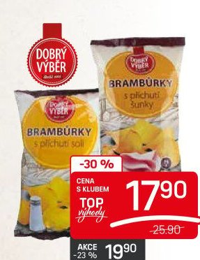 Brambůrky různé druhy 75-90 g