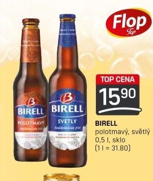 BIRELL polotmavý, světlý 0,5 l
