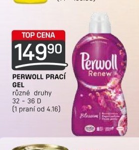 PERWOLL PRACÍ GEL 32 - 36 D