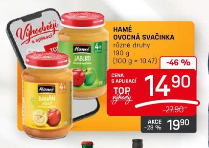 HAMÉ OVOCNÁ SVAČINKA
