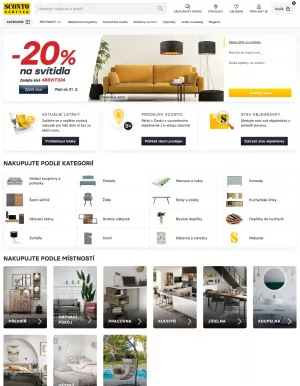 akční leták Sconto nábytek 19.3.2024-25.3.2024