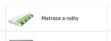 Matrace a rošty