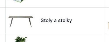 Stoly a stolky