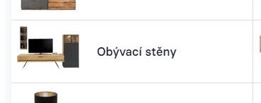 Obývací stěny