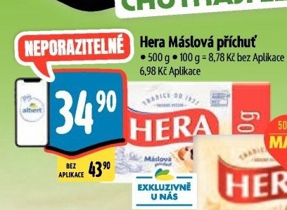 Hera Máslová příchuť