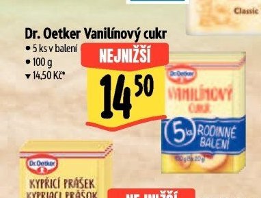 Dr. Oetker Vanilínový cukr