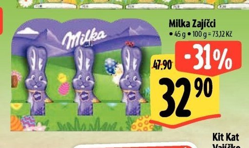 Milka Zajíčci