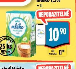 Albert Trvanlivé mléko 1,5 %