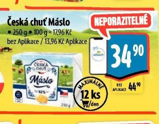 Česká chuť Máslo