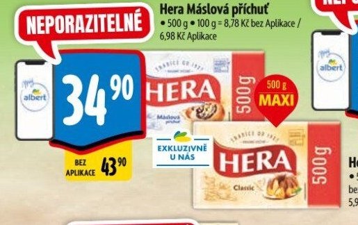 Hera Máslová příchuť