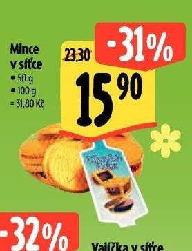 Mince v síťce