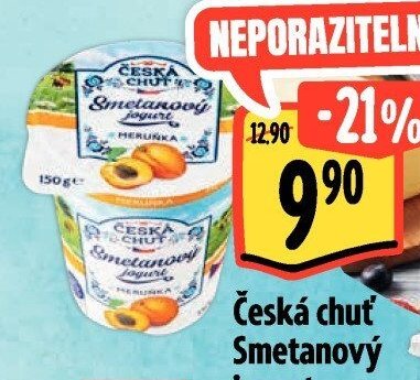 Česká chuť Smetanový jogurt