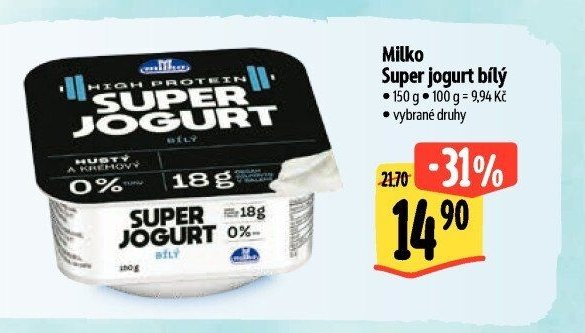 Milko Super jogurt bílý