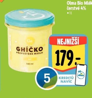 Ghíčko přepuštěné máslo