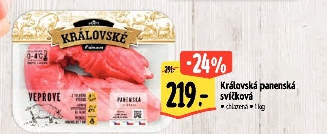 Královská panenská svíčková