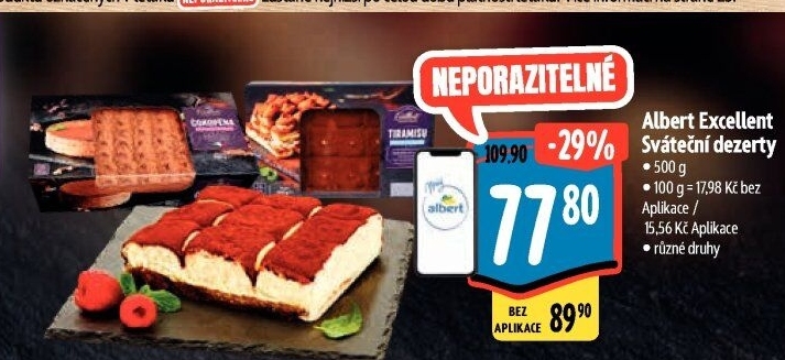 Dezerty Albert Excellent