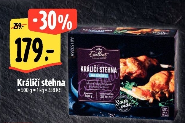 Králičí stehna Sous vide Albert Excellent
