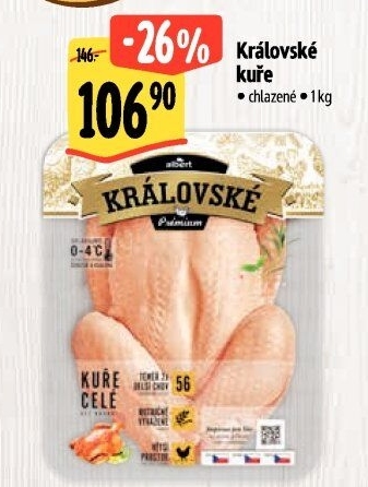 Královské kuře Premium Albert