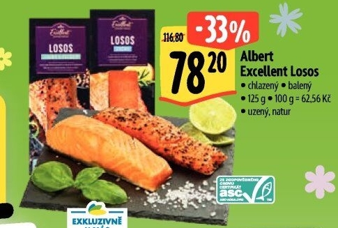 Losos uzený Albert Excellent