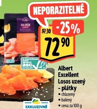 Losos uzený Albert Excellent