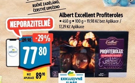 Profiteroles Albert Excellent