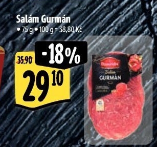 Salám Gurmán Premium Albertovo uzenářství