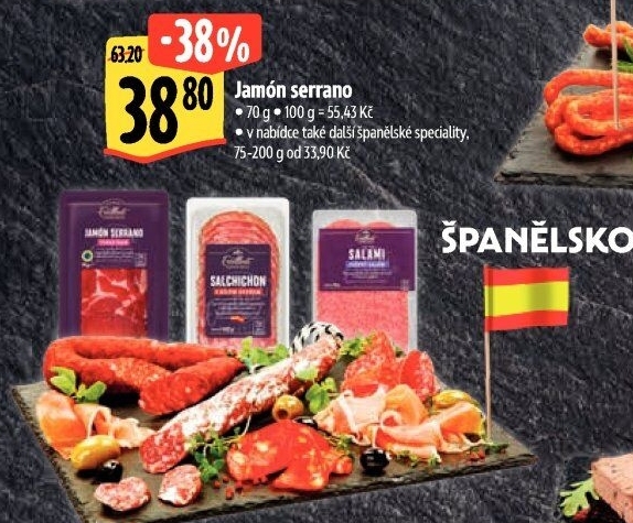 Šunka Jamón Serrano Albert Excellent