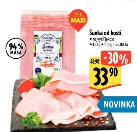 Šunka od kosti nejvyšší jakosti Česká chuť