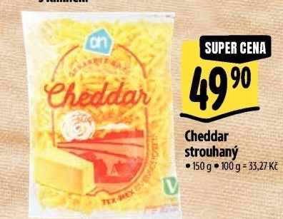 Sýr Cheddar strouhaný Albert Heijn