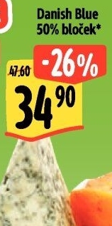 Sýr Danish Blue 50%