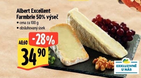 Sýr Farmbrie 50% Albert Excellent